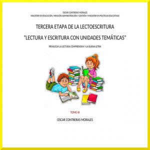 PORTADA TOMO III ETAPA DE LA LECTOESCRITURA
