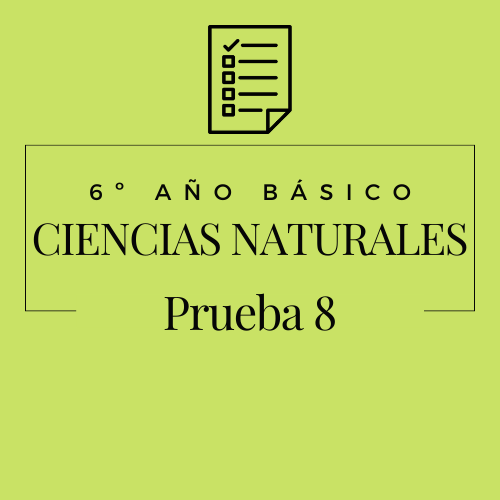 6º - Ciencias Naturales - Prueba 8